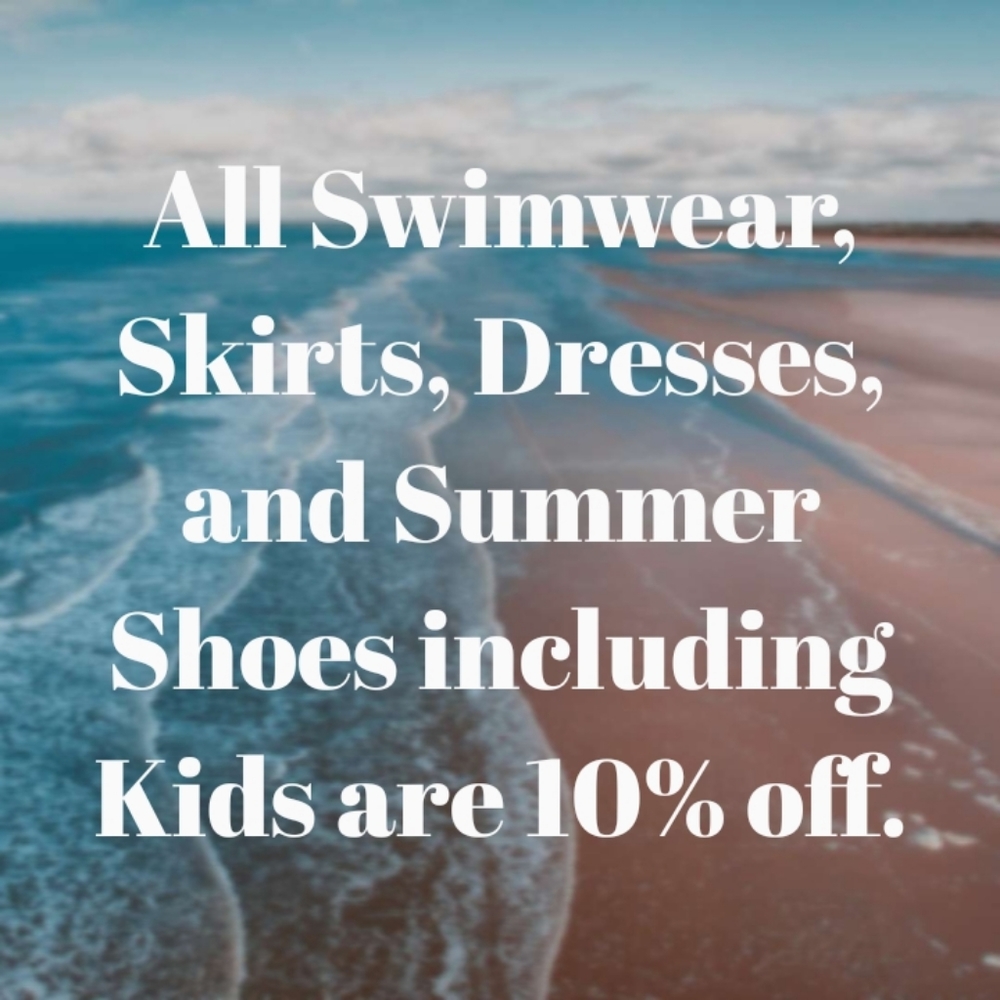 END OF SEASON SALE!